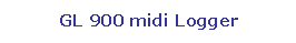 Tglalap: lekerektett: GL 900 midi Logger