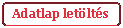 Lekerektett tglalap: Adatlap letlts